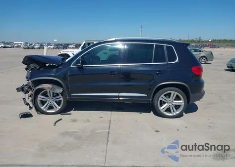 2014 Volkswagen Tiguan R-Line из США, поврежденный, VIN WVGAV3AX9EW055744